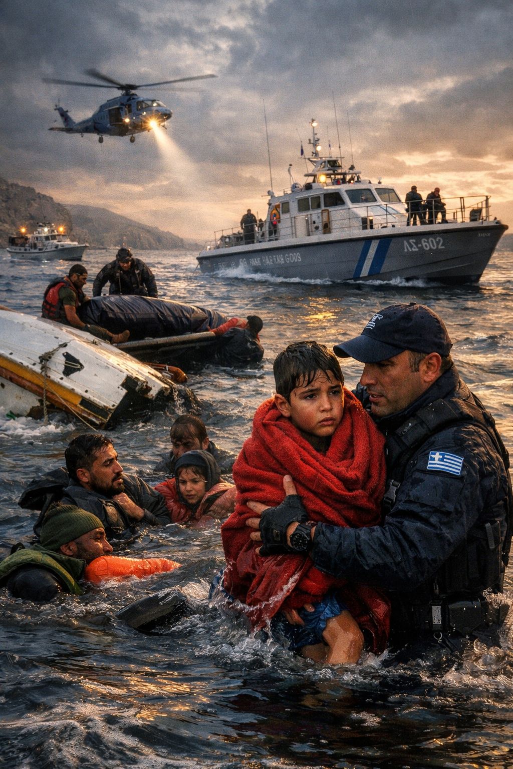 Sea Nightmare Near Greece: 15 Dead, Children Among Survivors After Tragic Boat Disaster
By: Michael Elijah Muhammad Clare
A devastating maritime tragedy unfolded near the Greek