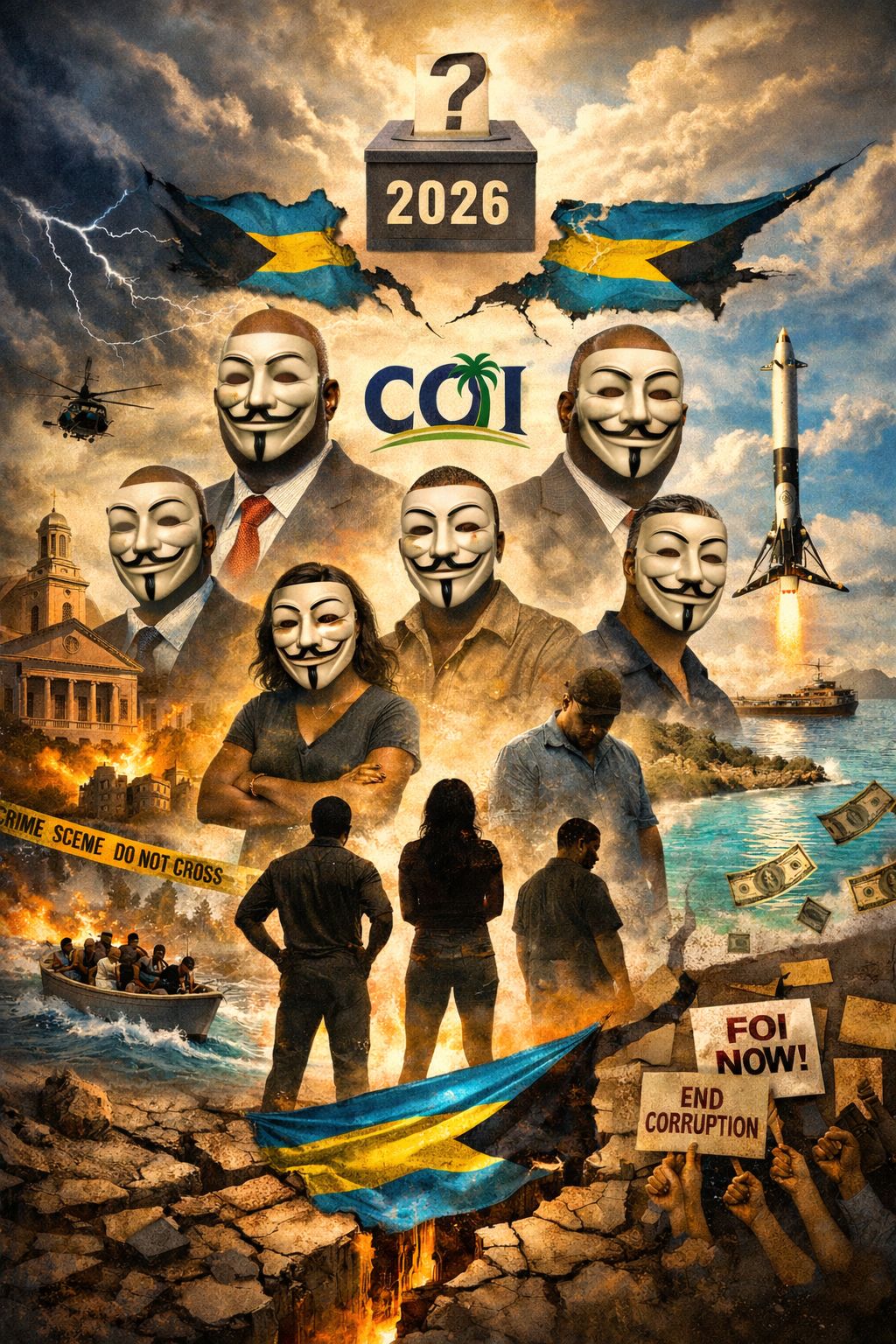 A NATION AT THE EDGE: AN ELECTIONS AROUND THE CORNER
By: Michael Elijah Muhammad Clare
TRUST, TRANSPARENCY, IMMIGRATION, SPACE & THE SOUL OF 2026
NASSAU, BAHAMAS — The countdown
