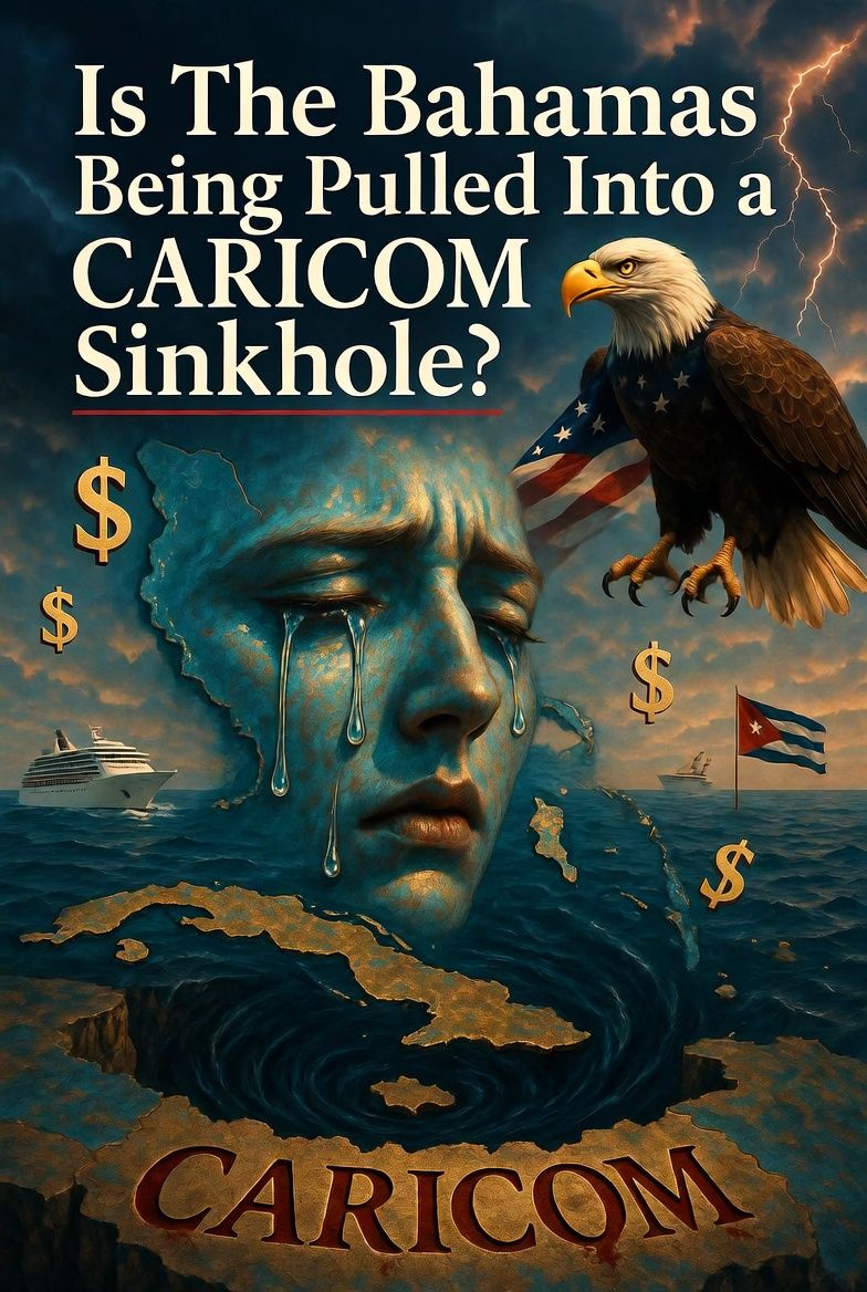 Is The Bahamas Being Pulled Into a CARICOM Sinkhole?
By: Michael Elijah Muhammad Clare
When the Hon. Philip Edward Davis announced that The Bahamas would provide aid to Cuba fol