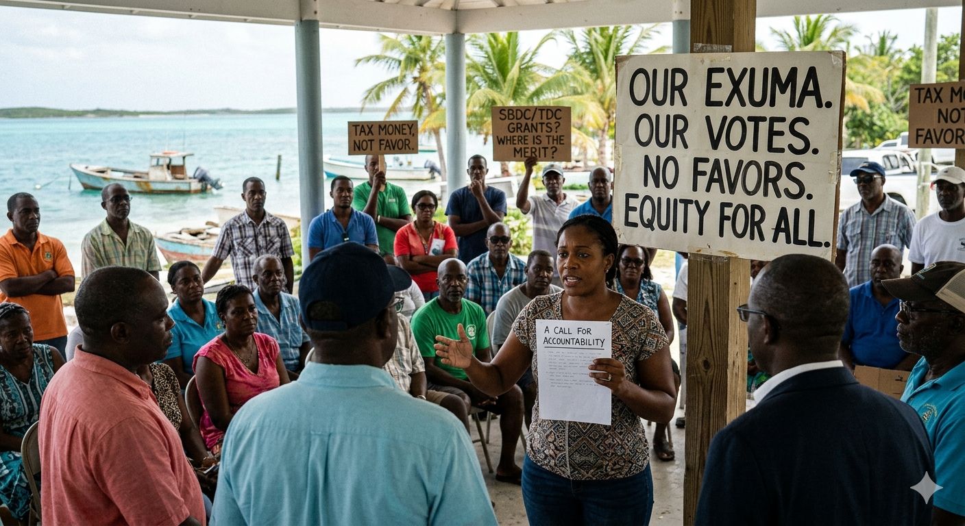 A Call for Accountability and Fair Play in Exuma
By: Darren Rollins
There are serious and growing concerns among many in our community regarding the timing and distribution of g