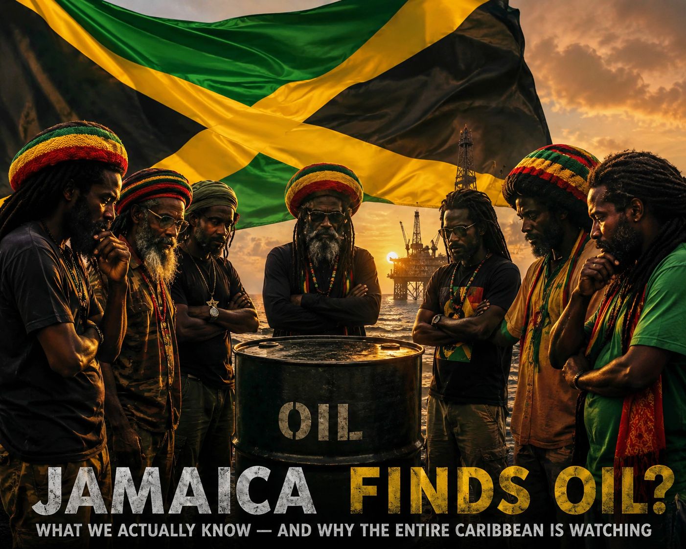JAMAICA FINDS OIL? WHAT WE ACTUALLY KNOW — AND WHY THE ENTIRE CARIBBEAN IS WATCHING

By: Michael Elijah Muhammad Clare 

Jamaica may be standing at the edge of one of the biggest e