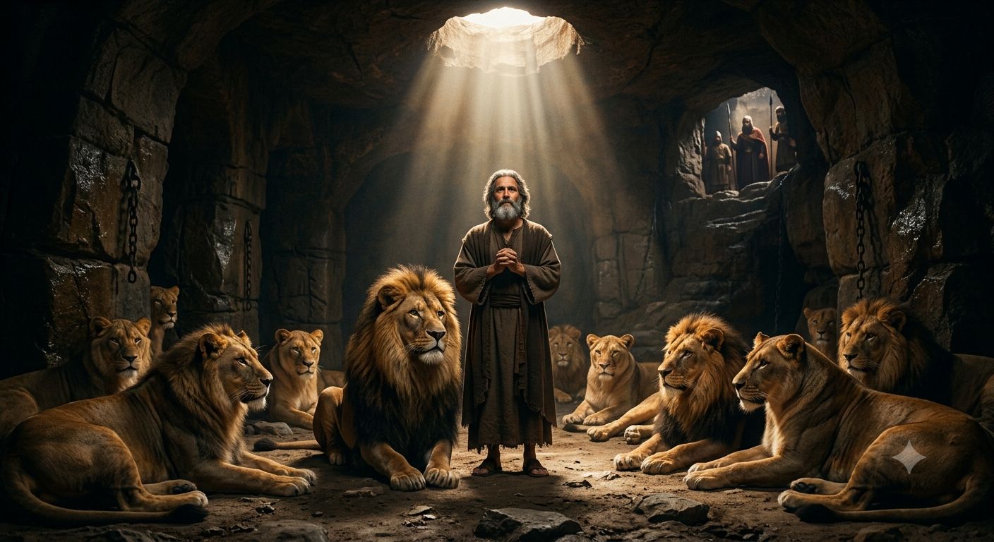 Remember this! 

Daniel was put in a den full of hungry lions, and the Most High, blessed be He, shut the mouths of all the lions. God hasn't changed. 

Trust in him despite it all