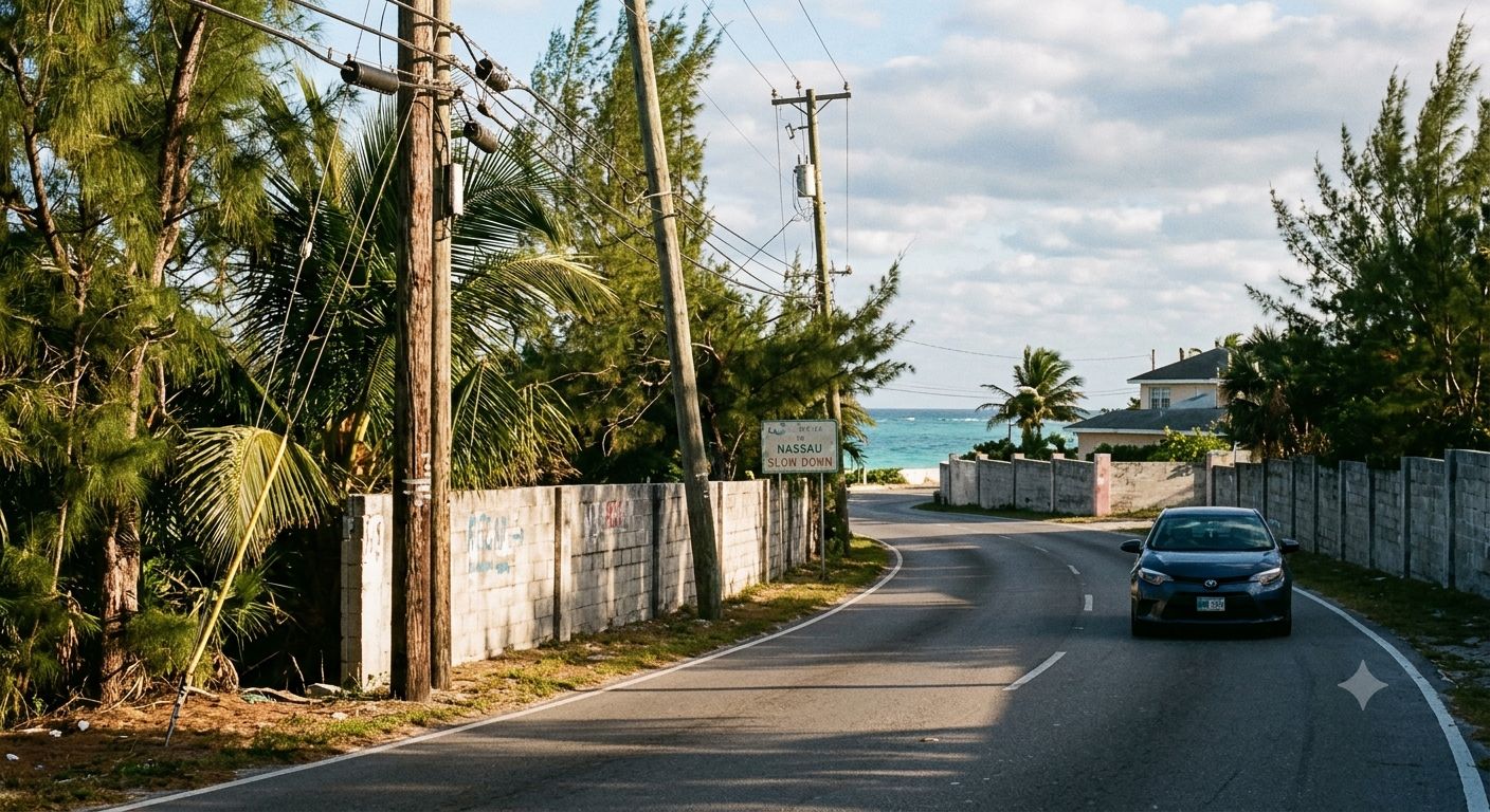 Unsafe Roads throughout the Bahamas is shameful and embarrassing 

I want to address a critical issue that deeply impacts our collective intelligence and safety.
Why are utility po