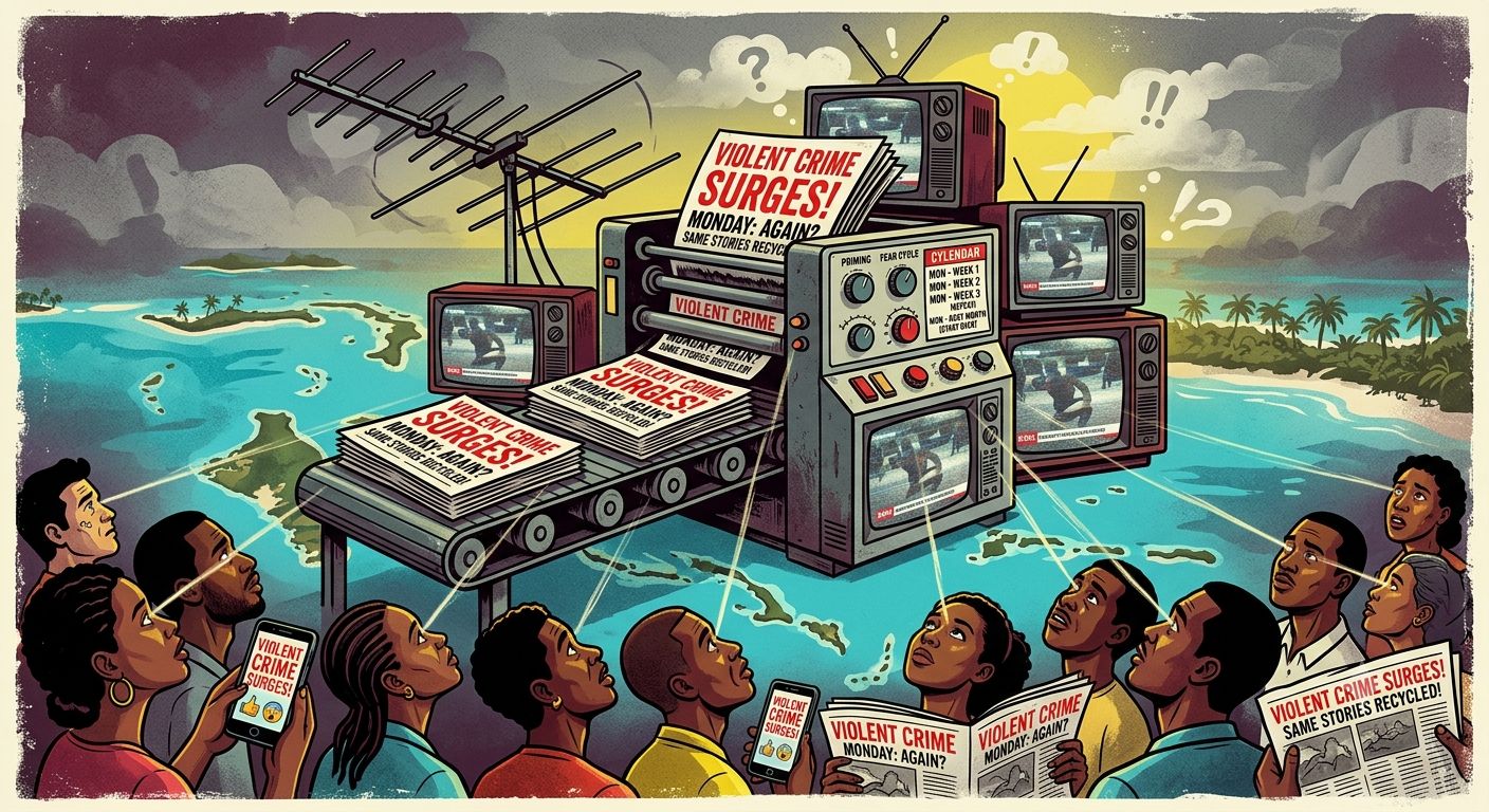 Wake Up, Bahamas: Are We Being Programmed by the Weekly News Cycle?
Have you ever noticed something strange about the daily news?
Pick up the Monday newspaper, scroll through loc