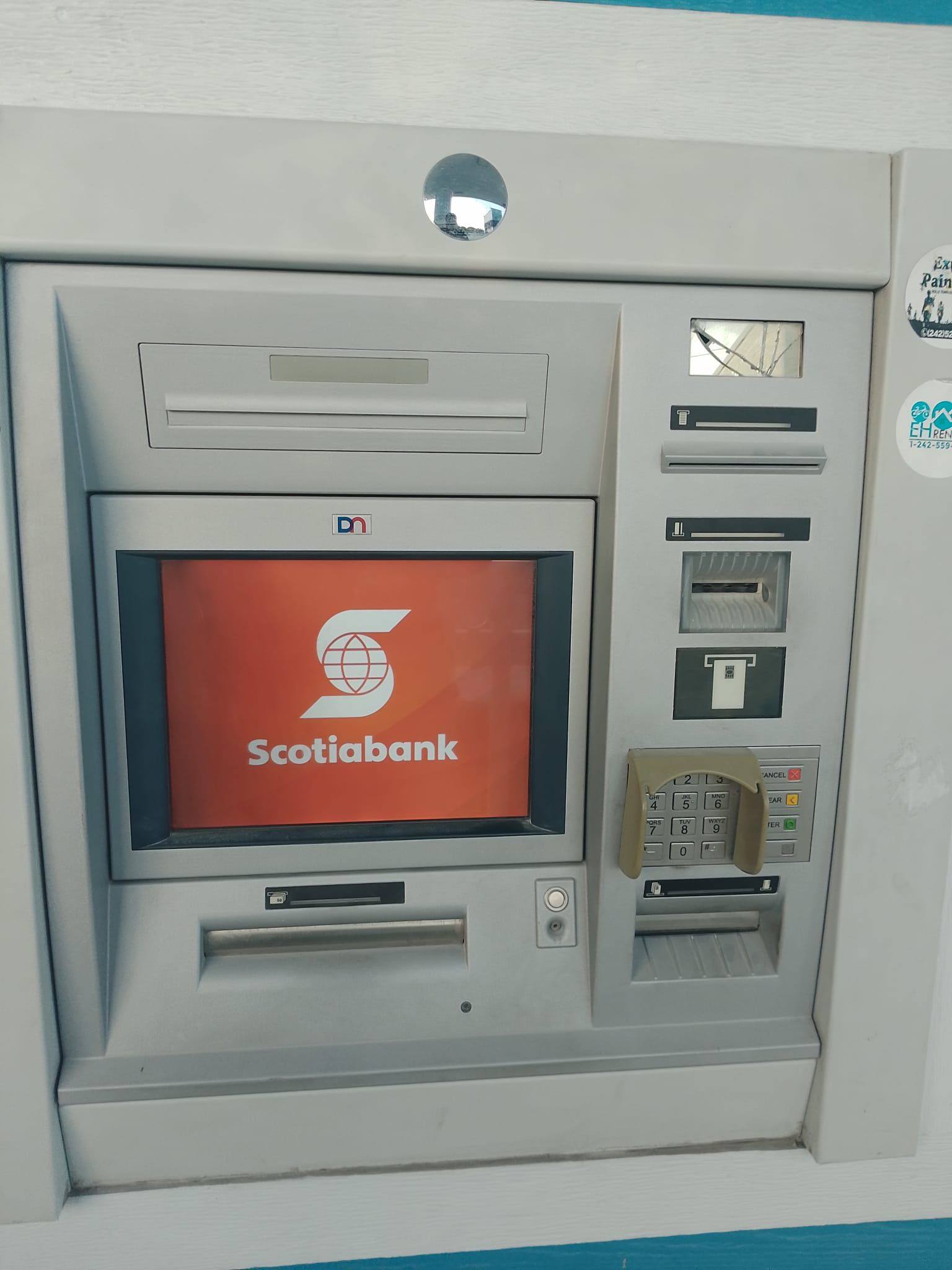 Sorry but Scotia Bank but y'all doing it again!

George town Scotia Bank ATM still down 👇 20 miles away.

Good morning @[100023394293756:2048:Bahama Drama] please keep me anonymous