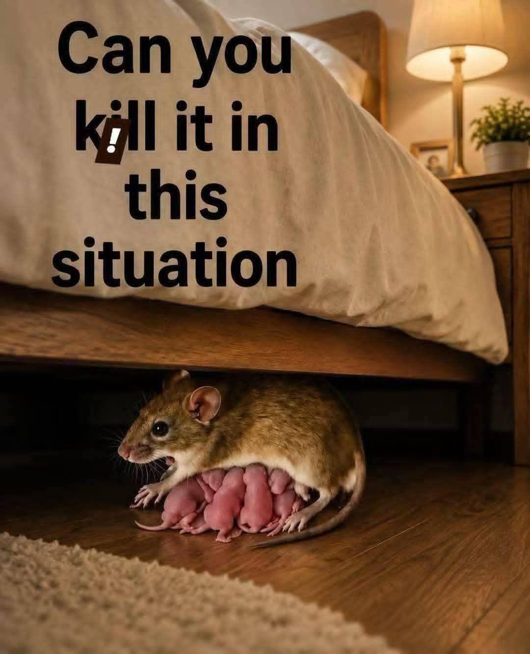 YOU ENTER YOUR ROOM AND SEE RAT 🐁 WHAT WILL YOU DO?