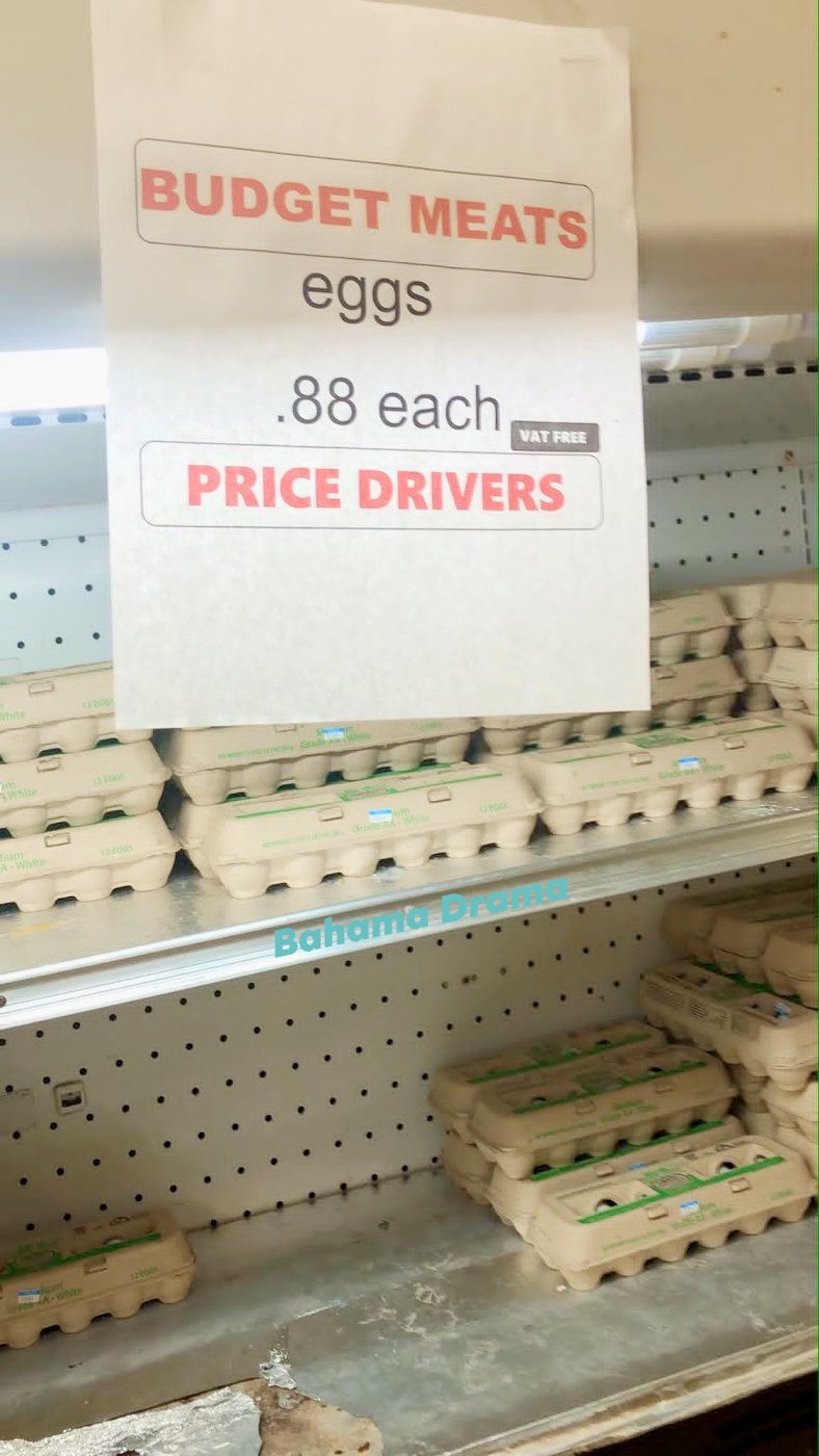 No lie... 

❤️

When you look at the numbers, shopping locally for eggs in the Bahamas offers a great win compared to standard retail averages across the United States, where a bas